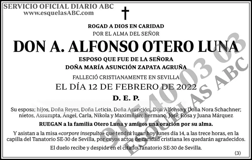 A. Alonso Otero Luna