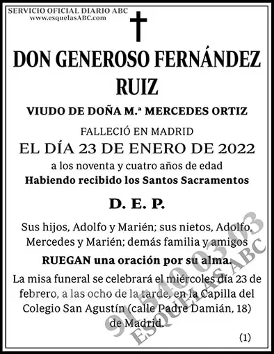 Generoso Fernández Ruiz