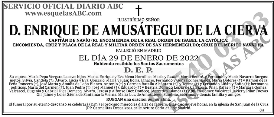 Enrique de Amusátegui de la Cierva