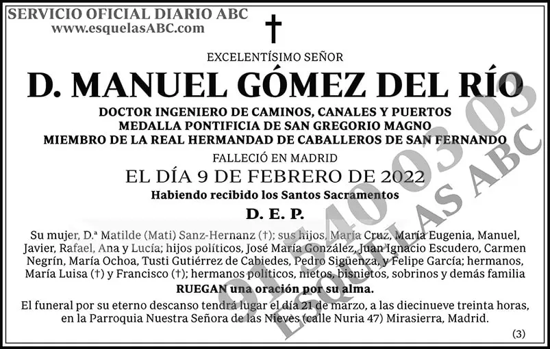 Manuel Gómez del Río