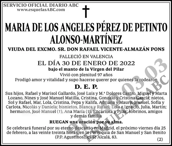 María de los Ángeles Pérez de Petinto Alonso-Martínez