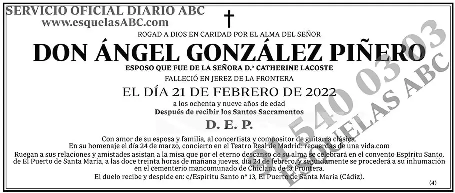 Ángel González Piñero