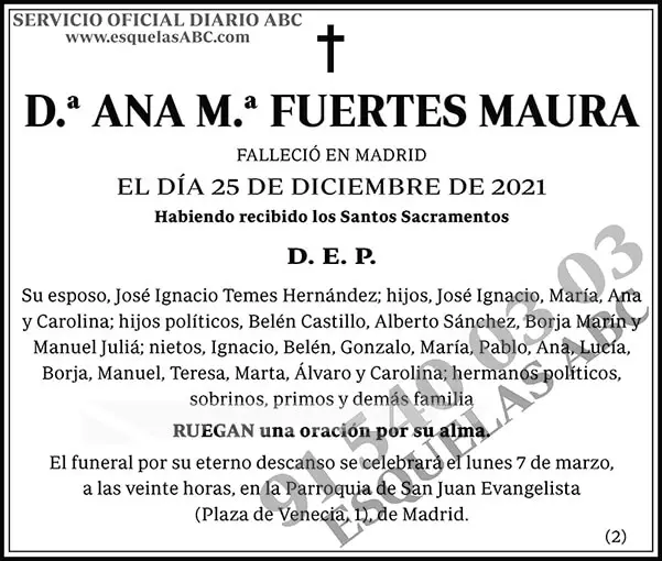 Ana M.ª Fuentes Maura