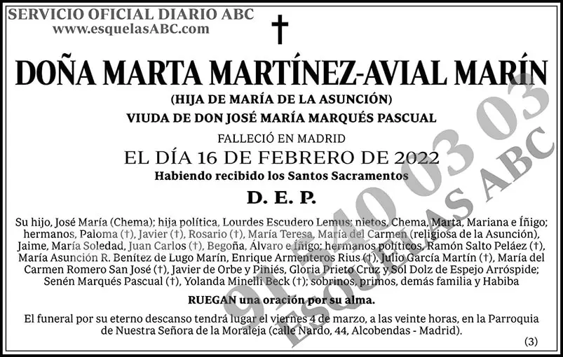 Marta Martínez-Avial Marín