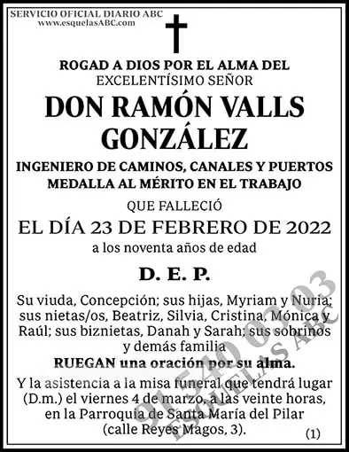Ramón Valls González