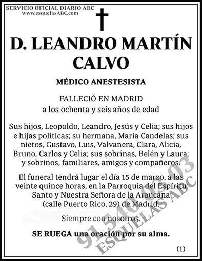Leandro Martín Calvo
