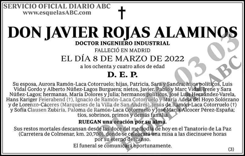 Javier Rojas Alaminos