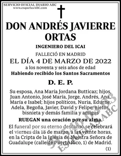 Andrés Javierre Ortas