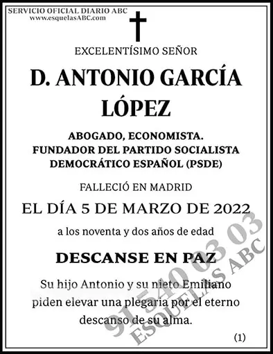 Antonio García López