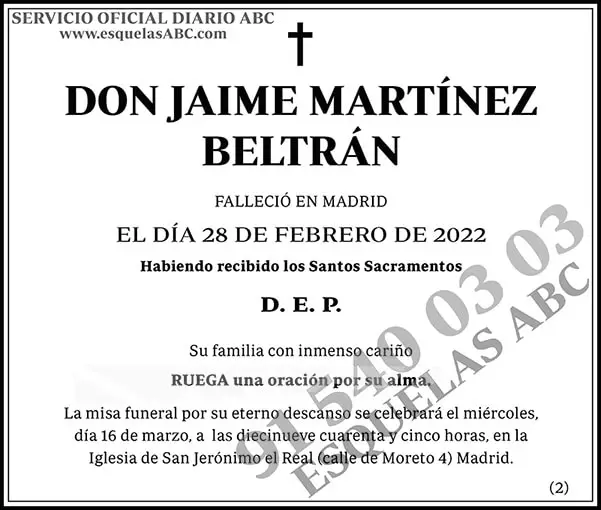 Jaime Martínez Beltrán