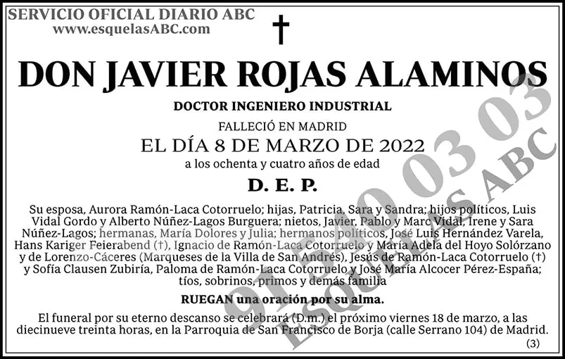 Javier Rojas Alaminos
