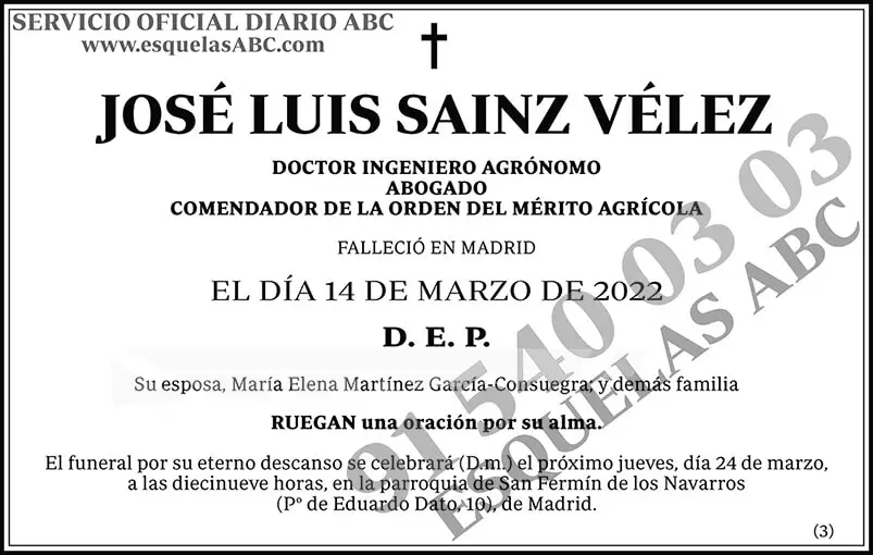 José Luis Sainz Vélez