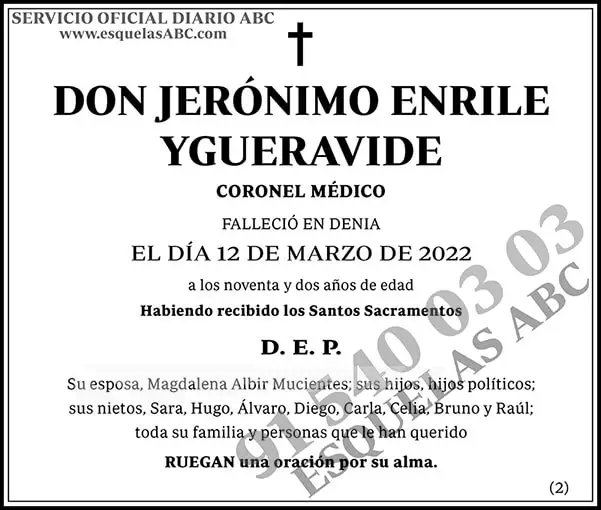Jerónimo Enrile Ygueravide