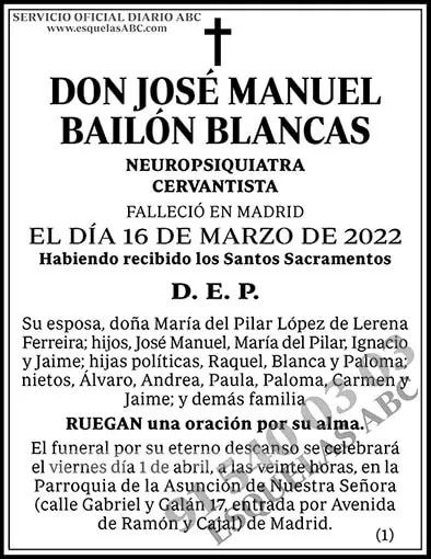 José Manuel Bailón Blancas