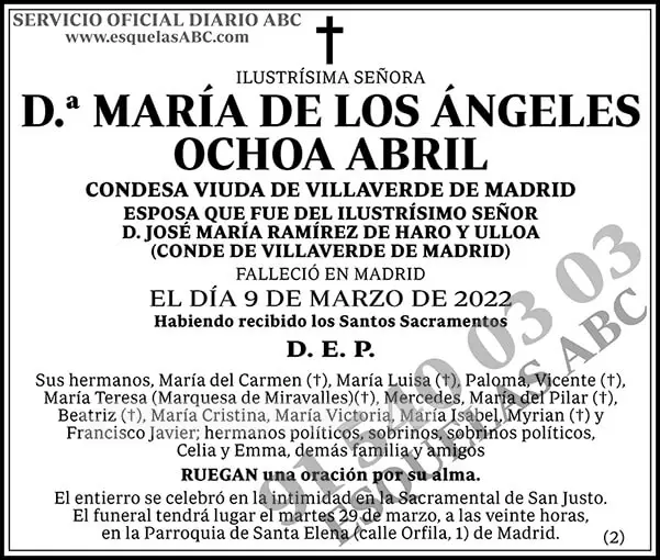 María de los Ángeles Ochoa Abril
