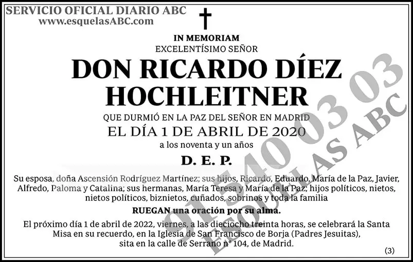 Ricardo Díez Hochleitner