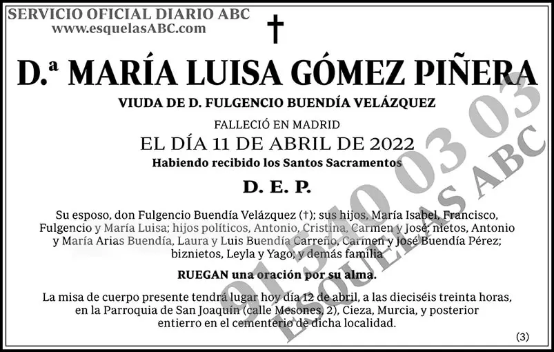 María Luisa Gómez Piñera
