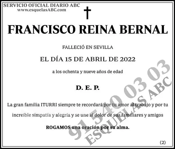 Francisco Reina Bernal