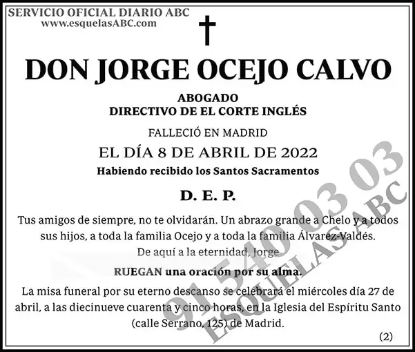Jorge Ocejo Calvo