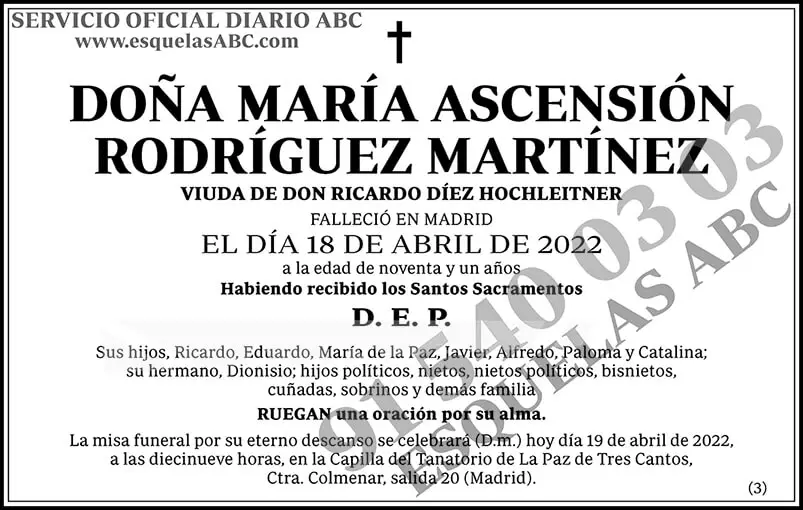 María Ascensión Rodríguez Martínez
