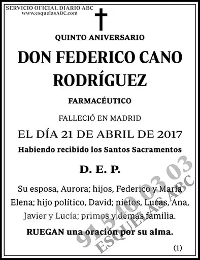 Federico Cano Rodríguez
