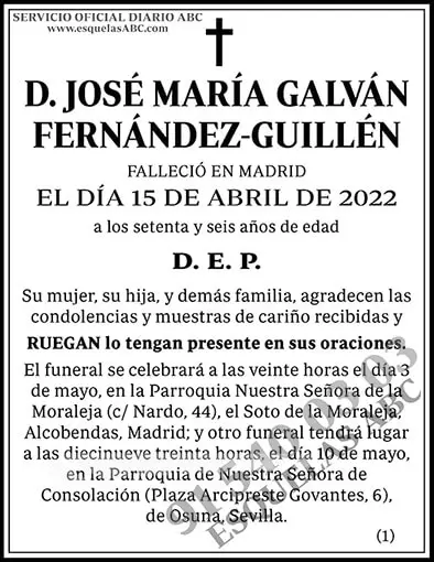 José María Galván Fernández-Guillén