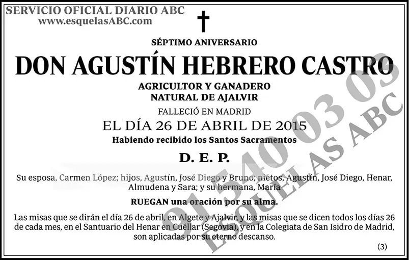 Agustín Hebrero Castro