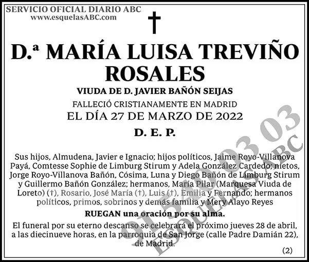María Luisa Treviño Rosales