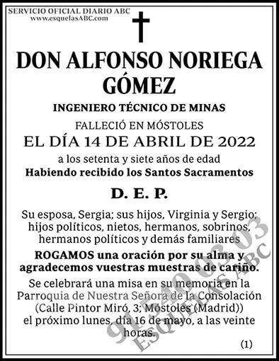 Alfonso Noriega Gómez