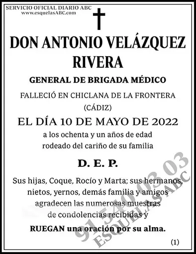 Antonio Velázquez Rivera