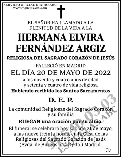 Elvira Fernández Argiz