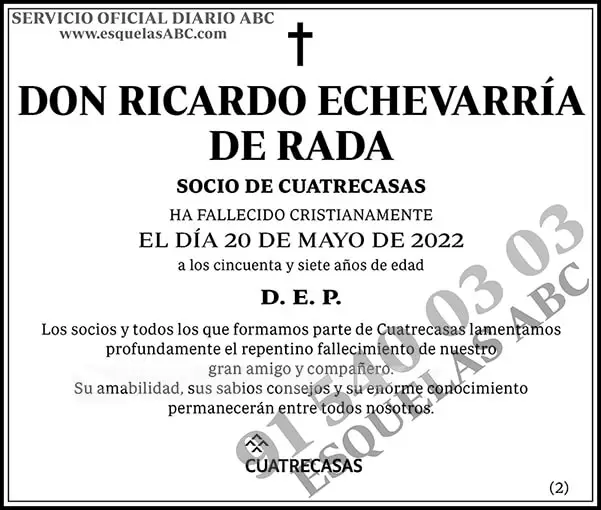 Ricardo Echevarría de Rada