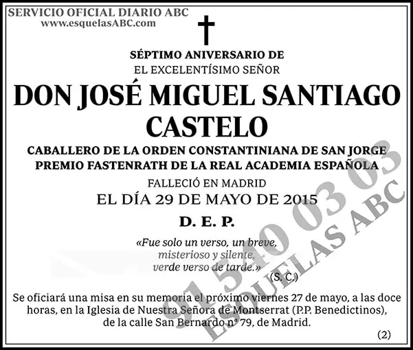 José Miguel Santiago Castelo