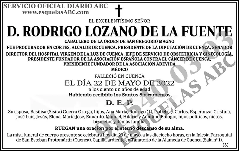 Rodrigo Lozano de la Fuente