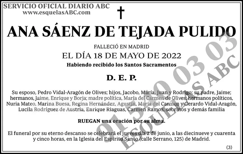 Ana Sáenz de Tejada Pulido