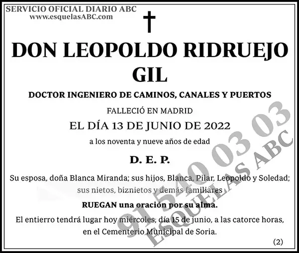 Leopoldo Ridruejo Gil