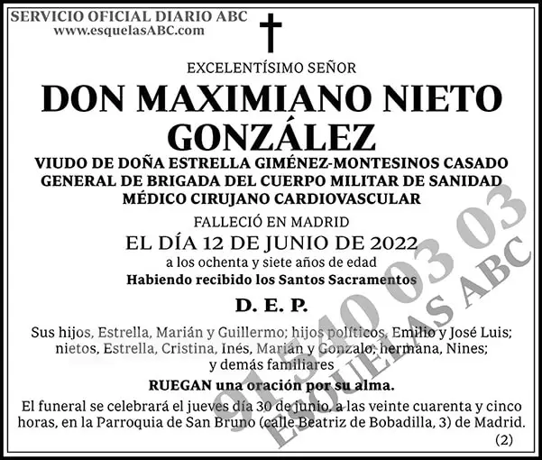 Maximiliano Nieto González