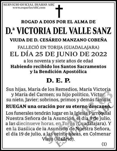Victoria del Valle Sanz
