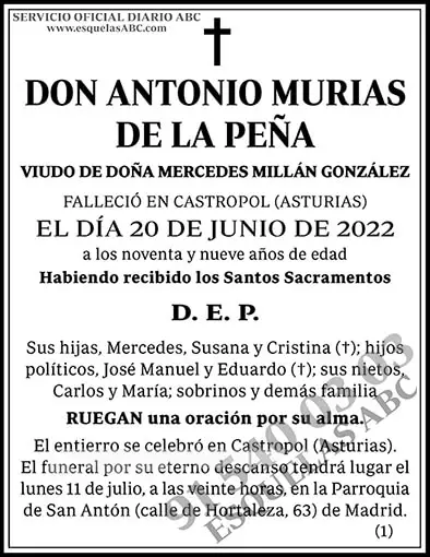 Antonio Murias de la Peña