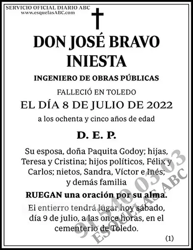 José Bravo Iniesta