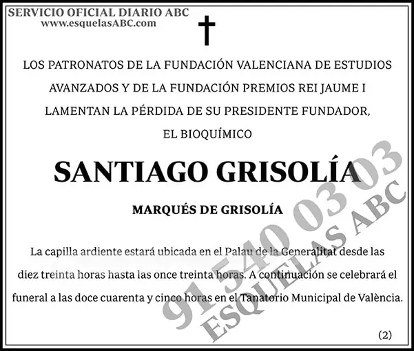 Santiago Grisolía