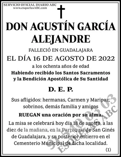 Agustín García Alejandre