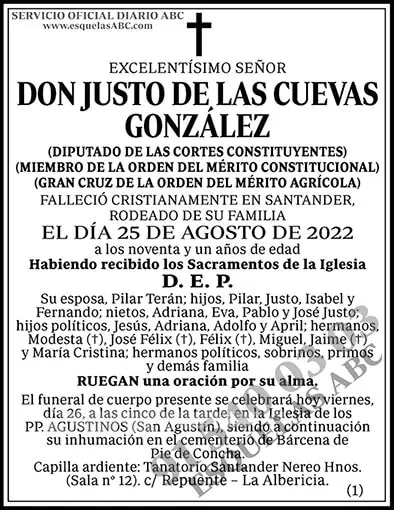 Justo de las Cuevas González