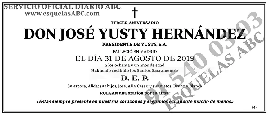 José Yusty Hernández