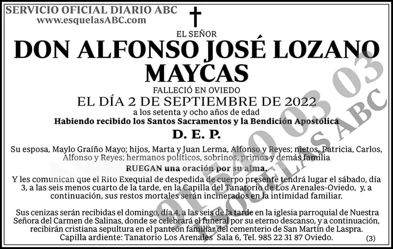 Alfonso José Lozano Maycas
