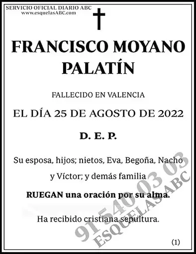Francisco Moyano Palatín