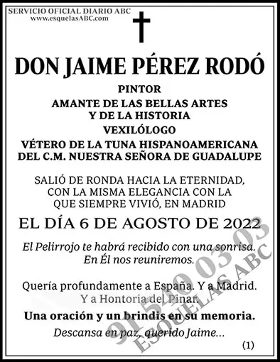 Jaime Pérez Rodó