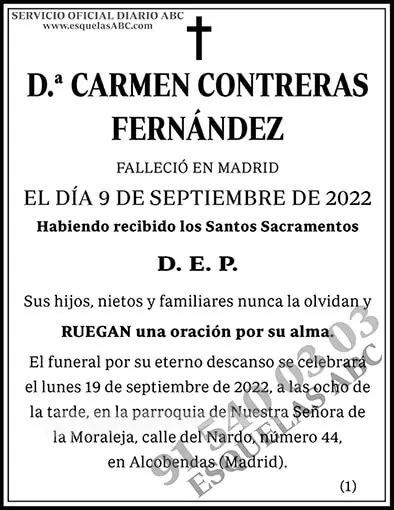 Carmen Contreras Fernández
