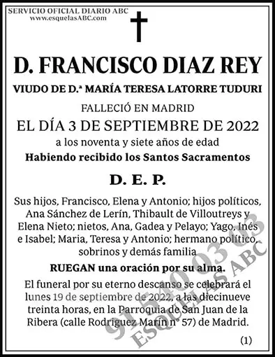 Francisco Diaz Rey