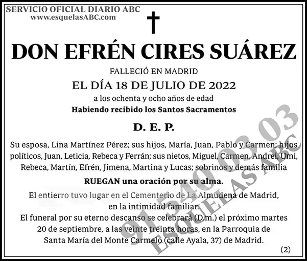 Efrén Cires Suárez